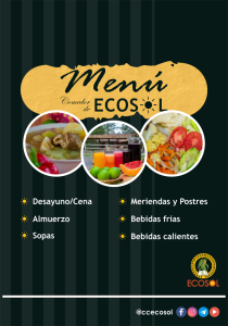 Menú | Comedor de ECOSOL