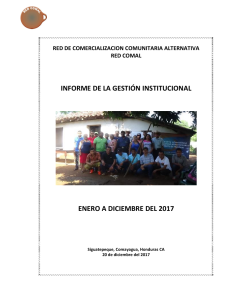 Informe Anual Red COMAL 2017