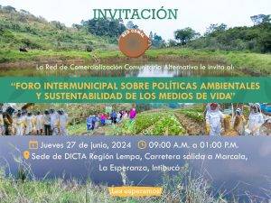 Invitación Foro Ambiental – Red COMAL